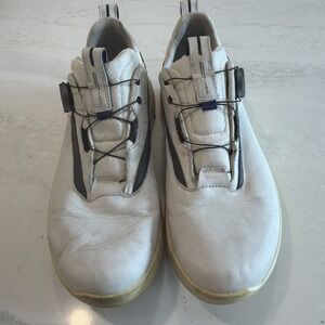 ECCO Biom G5 Performance Golf Shoes, Men Size 11-11.5 (EU 45) White Goretex